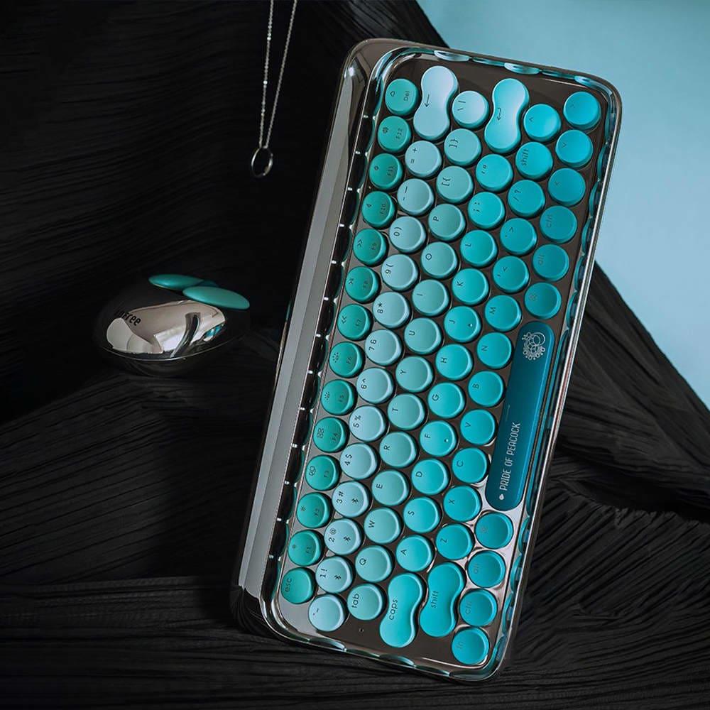 DOT "Pride of Peacock" Mechanical Keyboard