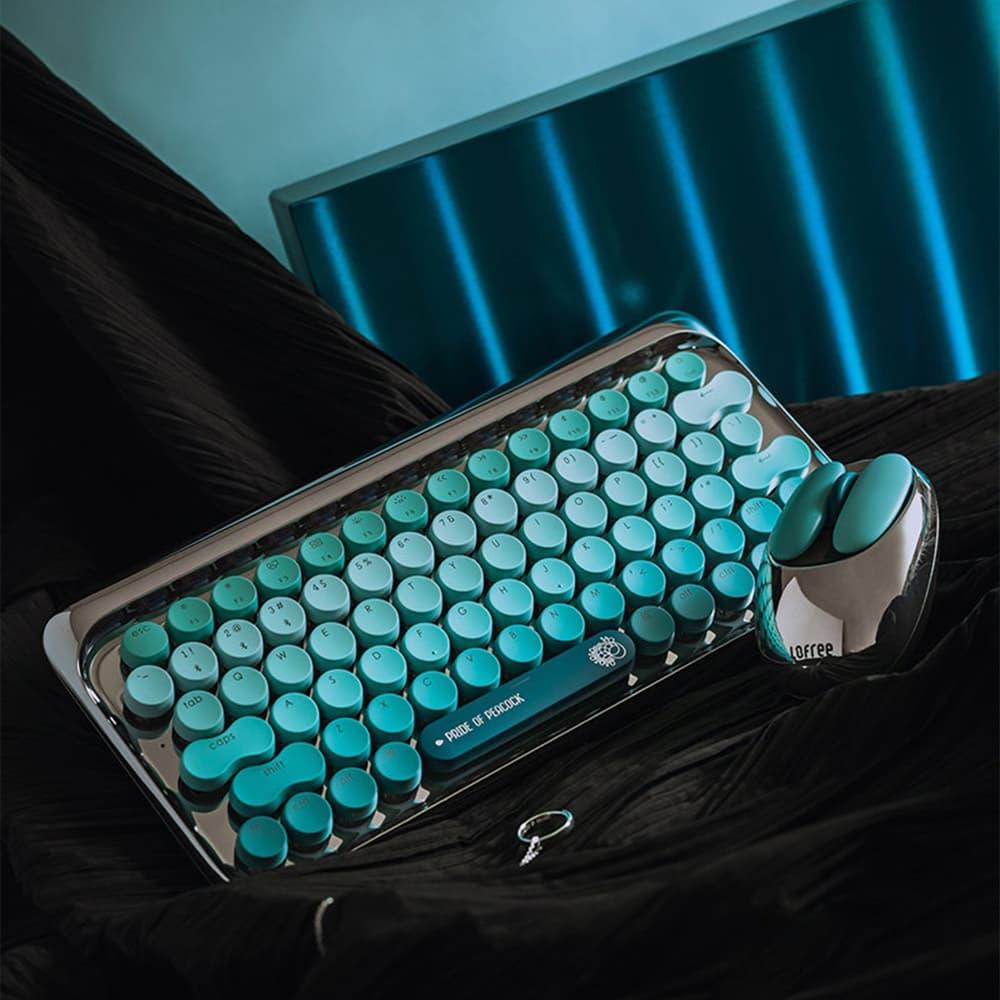 DOT "Pride of Peacock" Mechanical Keyboard